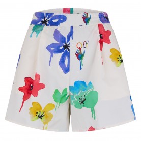 къси,панталони,дамски,къси,панталони,дамски,екипи,off,white,floral,print,shorts,multicolor