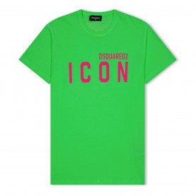 юношеска,тениска,детски,3/4,панталони,dsquared2,icon,t,shirt,juniors,green,pnk,dq584