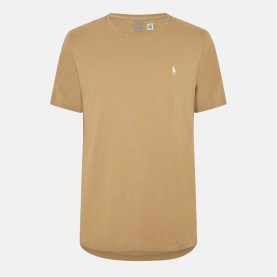 тениска,облекла,на,разпродажба,мъжки,тениски,polo,ralph,lauren,men's,regular,fit,custom,t,shirt,cafe,tan