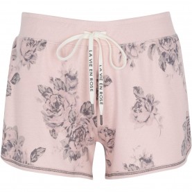 Дамски поларени къси панталони PJ Salvage Womens Fleece Jogger Shorts - Pink дамски,поларени,къси,панталони,дамски,къси,панталони,pj,salvage,women,s,fleece,jogger,shorts,pink