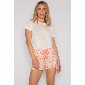 дамски,къси,панталони,pj,salvage,salvage,floral,short,pink
