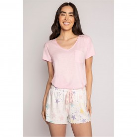 PJ Salvage pointelle knit Short - Off-White дамски,къси,панталони,pj,salvage,salvage,pointelle,knit,short,off,white