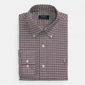 облекла,на,разпродажба,мъжки,ризи,polo,ralph,lauren,check,pony,shirt,wine,navy