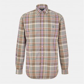 риза,с,дълъг,ръкав,облекла,на,разпродажба,мъжки,ризи,polo,ralph,lauren,long,sleeve,check,shirt,khaki,green
