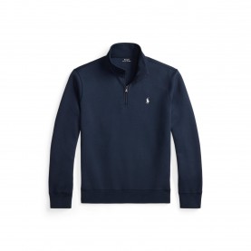 Polo Ralph Lauren Tech 1/4 Zip Fleece - Aviator Navy мъжки,горнища,с,качулка,polo,ralph,lauren,tech,1,4,zip,fleece,aviator,navy