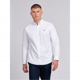 us,polo,assn,oxford,ls,shirt,sn00,bright,white