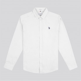 us,polo,assn,poplin,ls,shirt,sn00,white,navy
