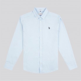 us,polo,assn,poplin,ls,shirt,sn00,skyway