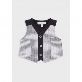 бебешки,потник,детски,облекла,emporio,armani,stripe,vest,babies,navy,blue