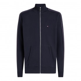 облекла,на,разпродажба,мъжки,ежедневни,облекла,мъжки,горнища,с,качулка,tommy,hilfiger,men's,global,stripe,stand,collar,full,zip,fleece,desert,sky,dw5