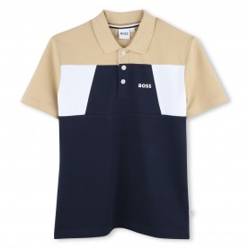 boss,colour,block,polo,shirt,juniors,navy,849