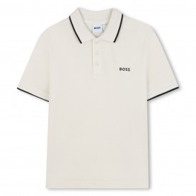 детски,облекла,boss,logo,boss,shirt,juniors,vanille,21c