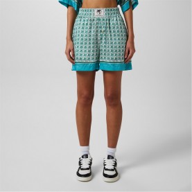 къси,панталони,дамски,къси,панталони,дамски,екипи,palm,angels,diamond,shorts,green