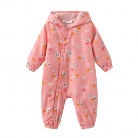 пижама,бебешки,облекла,детски,пижами,star,floral,onesie,aop