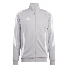 Мъжко горнище Adidas Tiro 24 Training Track Top Mens - mid grey/white мъжко,горнище,разпродажба,adidas,облекла,с,футболна,тема,футболни,анцузи,adidas,tiro,24,training,track,top,mens,mid,grey,white