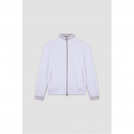 PAUL AND SHARK Full Zip-Up Top - White промоция,на,зимни,облекла,мъжки,ежедневни,облекла,мъжки,горнища,с,качулка,paul,and,shark,full,zip,up,top,white