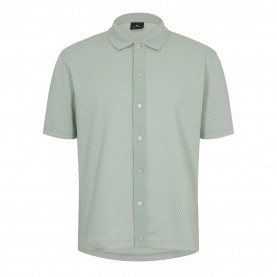 риза,с,къс,ръкав,облекла,на,разпродажба,мъжки,ризи,ps,paul,smith,men's,button,front,short,sleeve,patterned,shirt,green,30