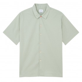 Риза PS Paul Smith Men's Short-Sleeve Plain Shirt - Green 30C риза,облекла,на,разпродажба,мъжки,ризи,ps,paul,smith,men's,short,sleeve,plain,shirt,green,30c