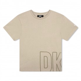 юношеска,тениска,детски,облекла,dkny,dk,logo,print,t,shirt,juniors,stone,gry,23c
