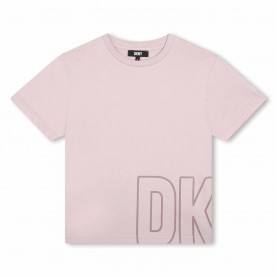 юношеска,тениска,детски,облекла,dkny,dk,logo,print,t,shirt,juniors,lilac,902