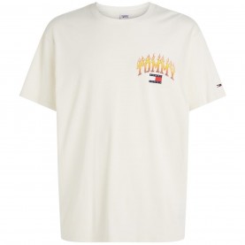 мъжки,тениски,tommy,jeans,tjm,rlx,vintage,flame,tee,white,ybh