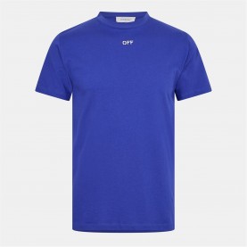 тениска,облекла,на,разпродажба,мъжки,тениски,off,white,embroidered,arrows,t,shirt,blue,white