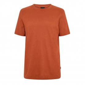 тениска,облекла,на,разпродажба,мъжки,тениски,boss,men's,tiburt,bubble,structure,cotton,short,sleeve,t,shirt,dark,orange