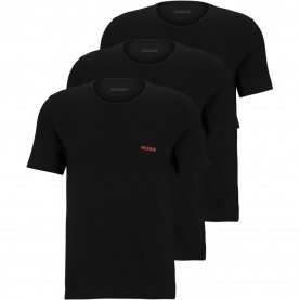 тениска,мъжки,тениски,hugo,3,pack,t,shirts,black
