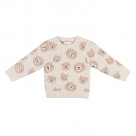 бебешки,облекла,hello,world,w,bear,knit,jm,bb44,cream
