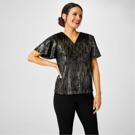 дамски,ризи,biba,biba,foil,velvet,top,ld41,black
