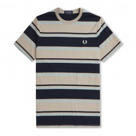 тениска,облекла,на,разпродажба,мъжки,тениски,fred,perry,men's,bold,stripe,regular,fit,t,shirt,navy,blue,v24