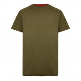 тениска,мъжки,пижами,hugo,sporty,tape,t,shirt,open,green,345