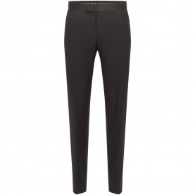 Панталони Boss Genius Tuxedo Trousers - Black 001 панталони,мъжки,панталони,тип,чино,boss,genius,tuxedo,trousers,black,001