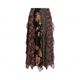 пола,поли,и,къси,панталони,lauren,by,ralph,lauren,bothany,midi,skirt,black,tan,multi