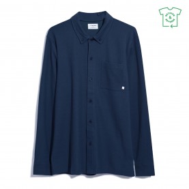 блуза,с,яка,облекла,на,разпродажба,мъжки,блузи,с,яка,farah,long,sleeve,polo,shirt,true,navy
