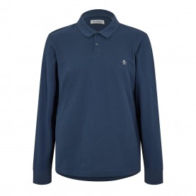 блуза,с,яка,мъжки,ежедневни,облекла,мъжки,тениски,original,penguin,men,s,cotton,long,sleeve,polo,shirt,yale