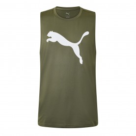 Puma Men's Tank Vest - Khaki мъжки,потници,puma,men's,tank,vest,khaki