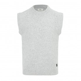 firetrap,crew,neck,sleeveless,sweater,vest,men,light,grey