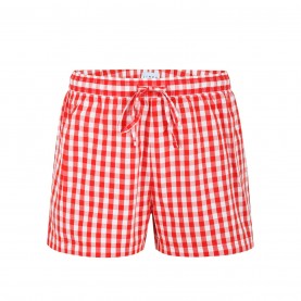 Къси панталони Linea Women's Pyjama Shorts - Red/White къси,панталони,дамски,пижами,дамски,облекла,размер,linea,women's,pyjama,shorts,red,white