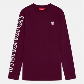 облекла,на,разпродажба,мъжки,тениски,fenchurch,walsh,ls,t,sn99,burgundy