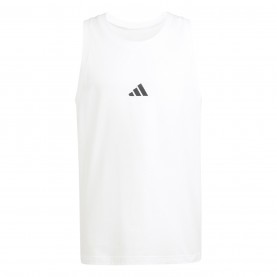 Adidas Men's Strappy Muscle Vest - White мъжки,потници,всички,йога,и,пилатес,аксесоари,и,облекла,adidas,men's,strappy,muscle,vest,white