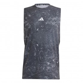 Мъжки потник Adidas Wo Pow Tank Vest Mens - Black мъжки,потник,облекла,на,разпродажба,разпродажба,adidas,мъжки,потници,adidas,wo,pow,tank,vest,mens,black