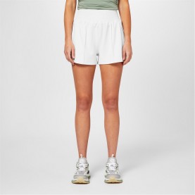 Поларени къси панталони Sweaty Betty Women's Cloud Fleece Jogger Shorts - Lily White поларени,къси,панталони,дамски,къси,панталони,sweaty,betty,women's,cloud,fleece,jogger,shorts,lily,white