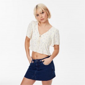 дамски,ризи,дамски,облекла,размер,jack,wills,keyhole,blouse,white,print