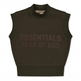 Fear Of God Essentials Unisex Kids Strappy Muscle Vest - Off Black fear,of,god,essentials,unisex,kids,strappy,muscle,vest,off,black