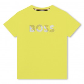 тениска,детски,3/4,панталони,boss,kids,short,sleeve,t,shirt,lime,609