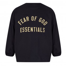 юношеска,тениска,fear,of,god,essentials,jersey,crewneck,tee,juniors,black