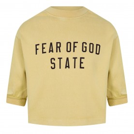 детска,тениска,детски,3/4,панталони,fear,of,god,essentials,unisex,kids',logo,long,sleeve,t,shirt,amber