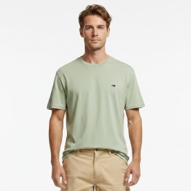 тениска,с,къс,ръкав,мъжки,тениски,tommy,jeans,original,crew,neck,tee,spring,olive