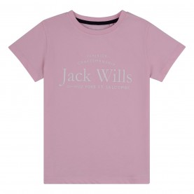 детска,тениска,детски,3/4,панталони,детски,тениски,jack,wills,jack,kids,girls,forstal,script,logo,t,shirt,pink,lady